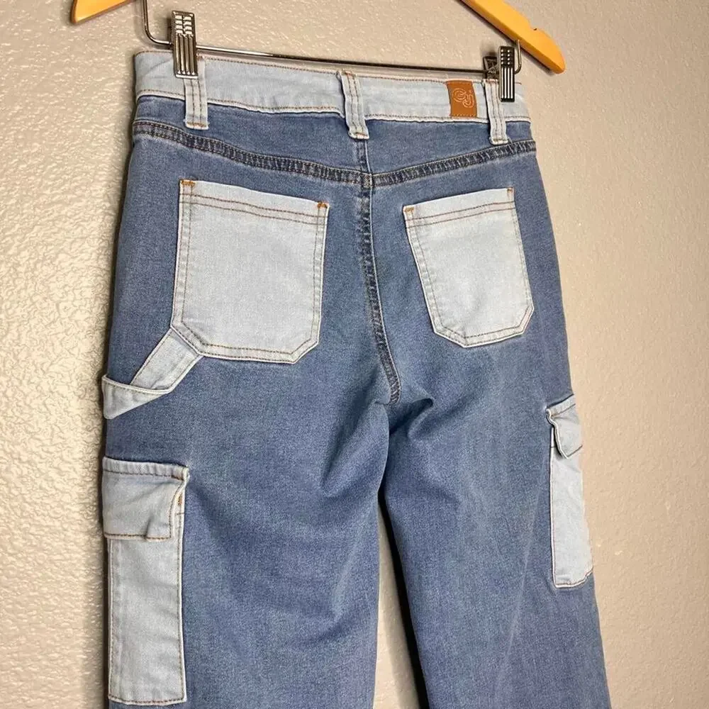 Vintage inspired gogo jeans bluelight blue